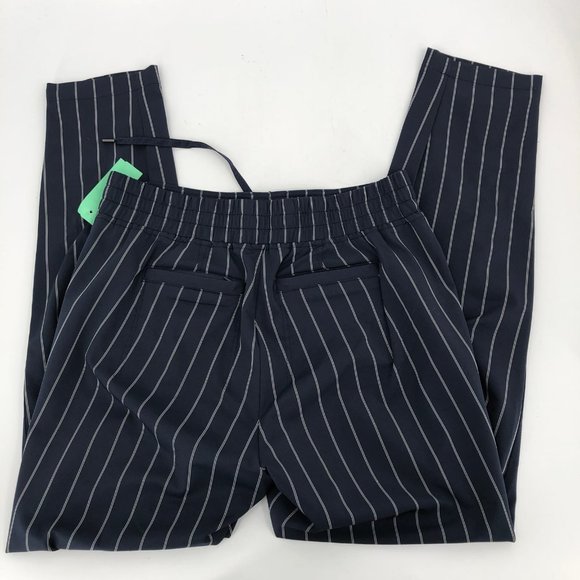 Athleta Blue Striped Wide Leg Pants | Casual to Special Event - Picture 5 of 6